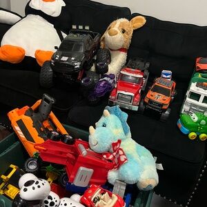 Multicolor Toy Vehicle Set for Kids